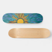 Sonnenstrahlen Skateboard (Horizontal)