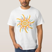 Sonnenstrahlen T-Shirt (Vorderseite)