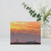 Sonnenstrahlen über Happisburgh Postkarte (Stehend Vorderseite)