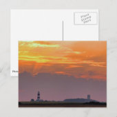 Sonnenstrahlen über Happisburgh Postkarte (Vorne/Hinten)