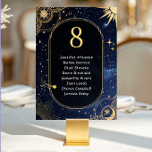 Sonnenstrahlen und Mondhochzeiten Tischnummer