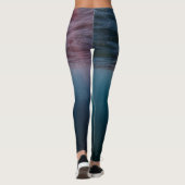 Sonnenstrahlen unter Wasser Leggings (Rückseite)