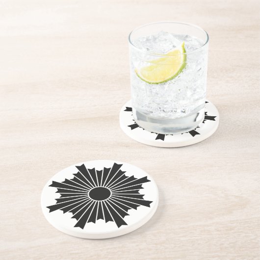 Sonnenstrahlen Untersetzer (Seite)