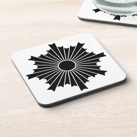 Sonnenstrahlen Untersetzer (Linke Seite)