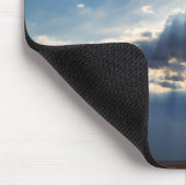 Sonnenstrahlen von oben mousepad (Ecke)