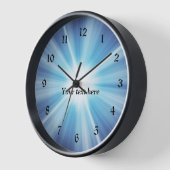 Sonnenstrahlmuster TEMPLATE Uhr (Winkel)