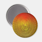 Sonnenstrahlung...... Magnet (Vorderseite/Rückseite)