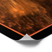 Sonnenstrahlung Poster (Ecke)