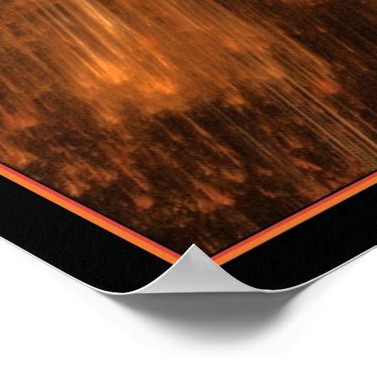 Sonnenstrahlung Poster (Ecke)