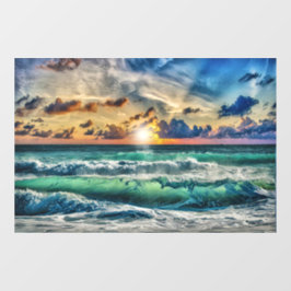 Sonnenstrand Fensteraufkleber