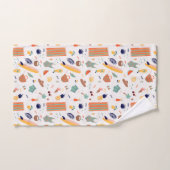 Sonnenstrand Fun Muster Badhandtuch Set (Handtuch)