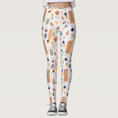 Sonnenstrand Fun Muster Leggings (Vorderseite)