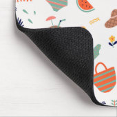 Sonnenstrand Fun Muster Mousepad (Ecke)