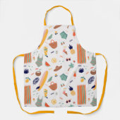 Sonnenstrand Fun Muster Schürze (Vorderseite)