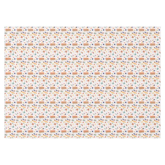 Sonnenstrand Fun Muster Tischdecke (Vorderseite (Horizontal))