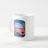 Sonnenstrand Kaffeetasse (Vorderseite Links)