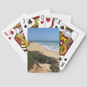 Sonnenstrand Küste einzigartig Spielkarten