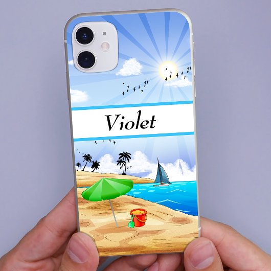 Sonnenstrand Landschaft Personalisiert Case-Mate iPhone Hülle