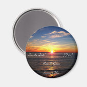 SONNENSTRAND MAGNET (Vorderseite/Rückseite)