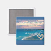 Sonnenstrand Magnet (Vorderseite/Rückseite)