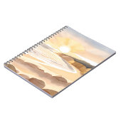 Sonnenstrand | Meeresküste Notizblock (Linke Seite)