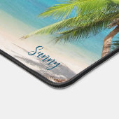 Sonnenstrand Palm Beach Schreibtischunterlage (Ecke)