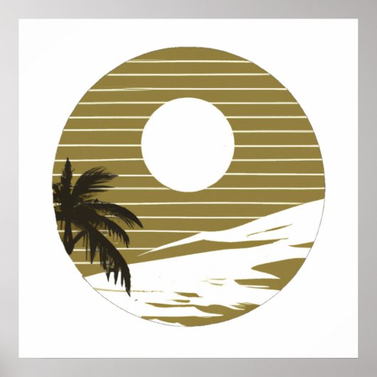 Sonnenstrand Poster (Vorne)