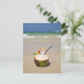 Sonnenstrand Thailand Postkarte (Stehend Vorderseite)
