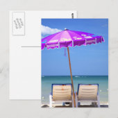 Sonnenstrand Thailand Postkarte (Vorne/Hinten)