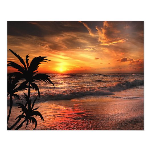 SONNENSTRANDSCHÖNHEIT FOTODRUCK (Vorne)