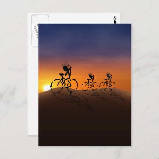 Sonnenstraße Postkarte (Vorne/Hinten)