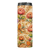 Sonnenstrom Blüte Thermosbecher (Rückseite)