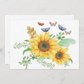 Sonnenstudio Frühlingskarte Feiertagskarte (Vorne/Hinten)