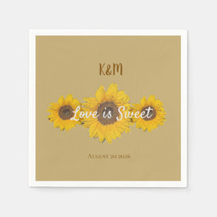 Sonnenstudio in Salbei-Hochzeit Serviette