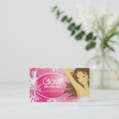 Sonnenstudio-Visitenkarte Visitenkarte (Stehend Vorderseite)