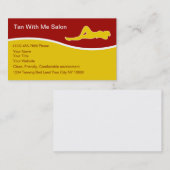 Sonnenstudio-Visitenkarten Visitenkarte (Vorne/Hinten)