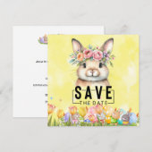 Sonnenstuhl in Ostern: Save the Date (Vorne/Hinten)