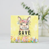 Sonnenstuhl in Ostern: Save the Date (Stehend Vorderseite)