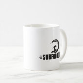 Sonnensurfen Kaffeetasse (VorderseiteRechts)