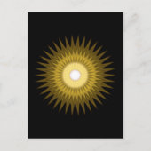 Sonnensymbol Postkarte (Vorderseite)