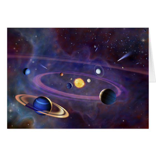 Sonnensystem (Vorderseite (Horizontal))