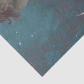 Sonnensystem 1920er Goddess Stars Universe Seidenpapier (Detail)