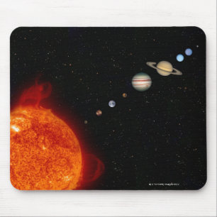 Sonnensystem 2 mousepad