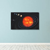 Sonnensystem 8 leinwanddruck (Insitu (Holzboden))