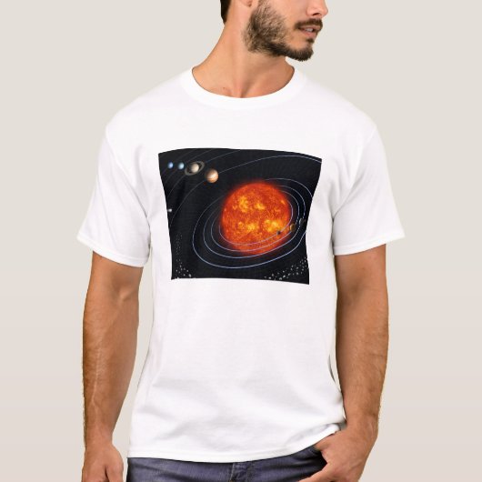 Sonnensystem 8 T-Shirt (Vorderseite)
