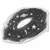 Sonnensystem Aufkleber (Vorderseite)