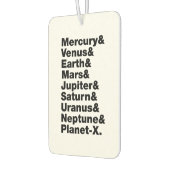 Sonnensystem Autolufterfrischer (Links)