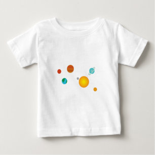 Sonnensystem Baby T-shirt