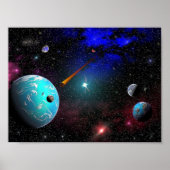 Sonnensystem C-9G6A Poster (Vorne)