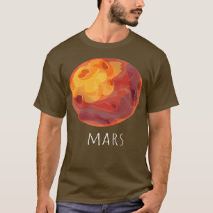 Sonnensystem des Astronauten, Weltraumliebhaber T-Shirt